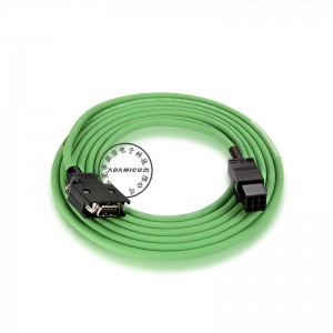 Cable eléctrico industrial ASD-A2-EN0003-G de alta calidad del motor servo del codificador delta